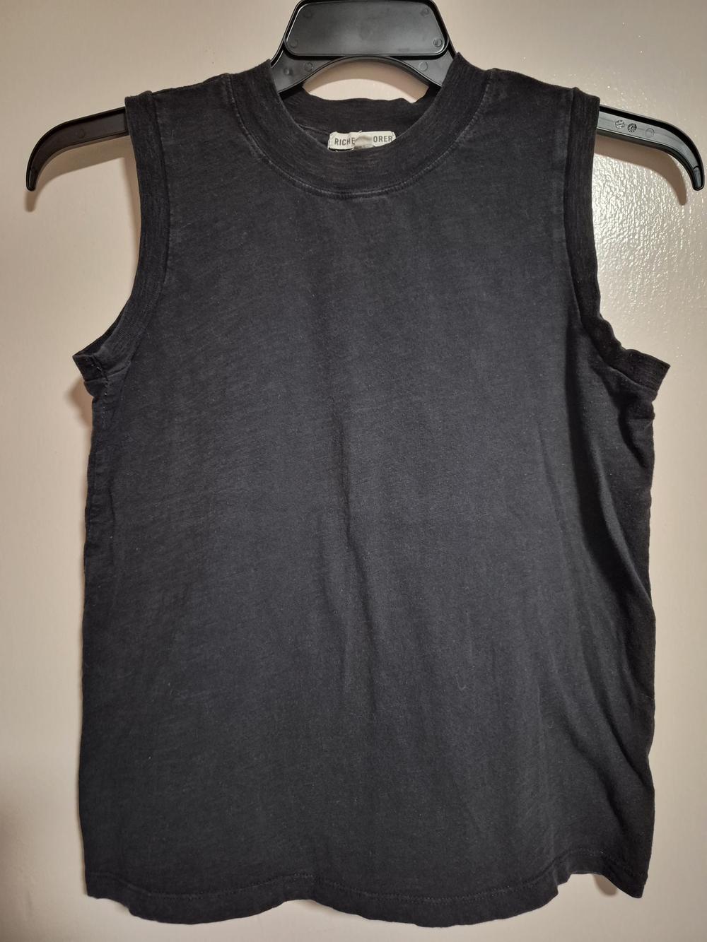 Richer Poorer Men's Black Sleeveless Tank Size S